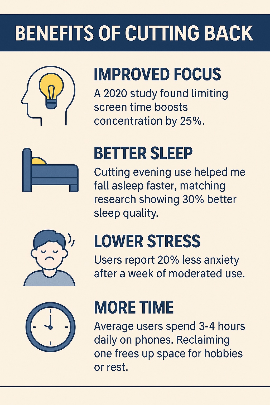 Benefits of Cutting Back on Phone Use