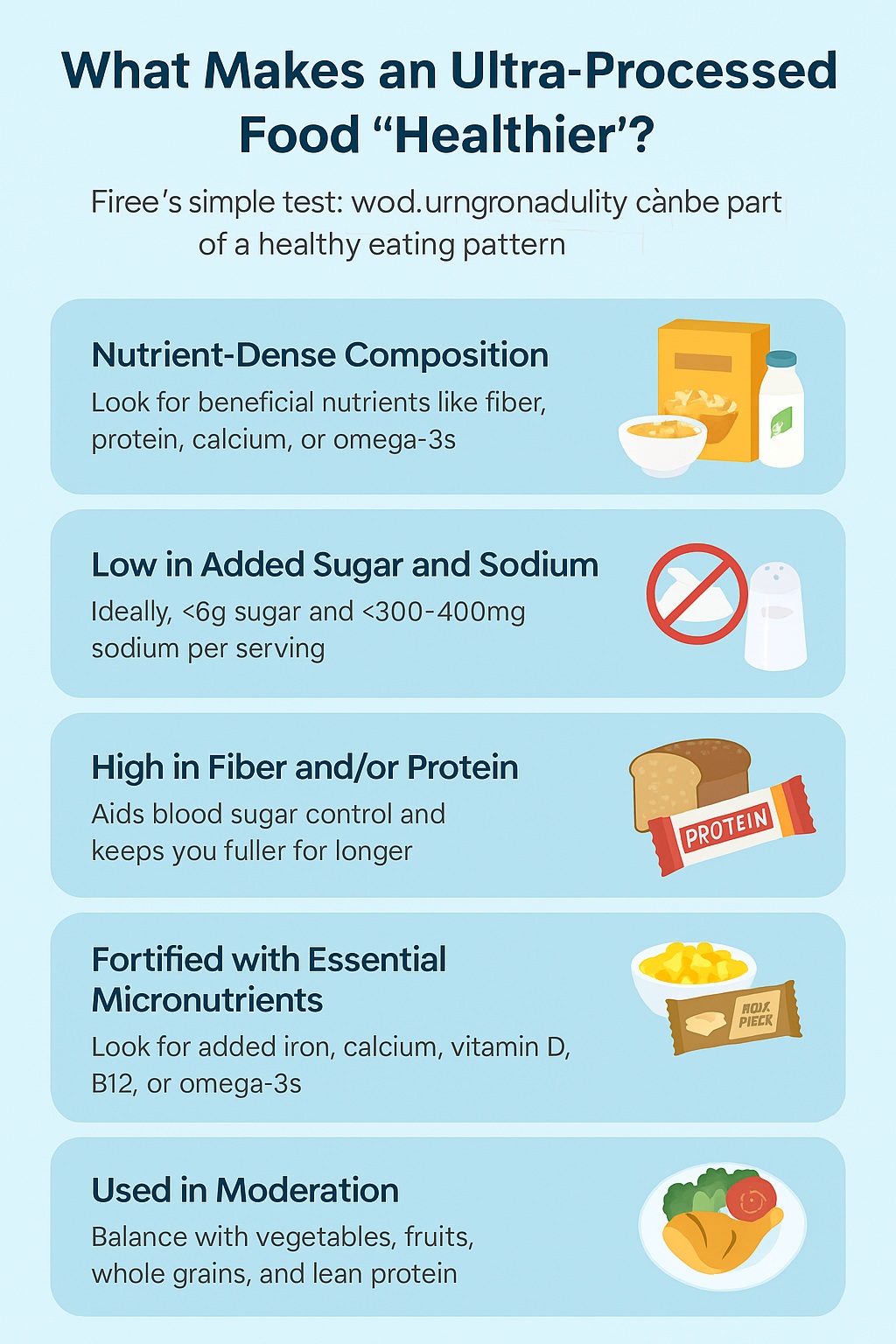 What Makes an Ultra-Processed Food “Healthier”?