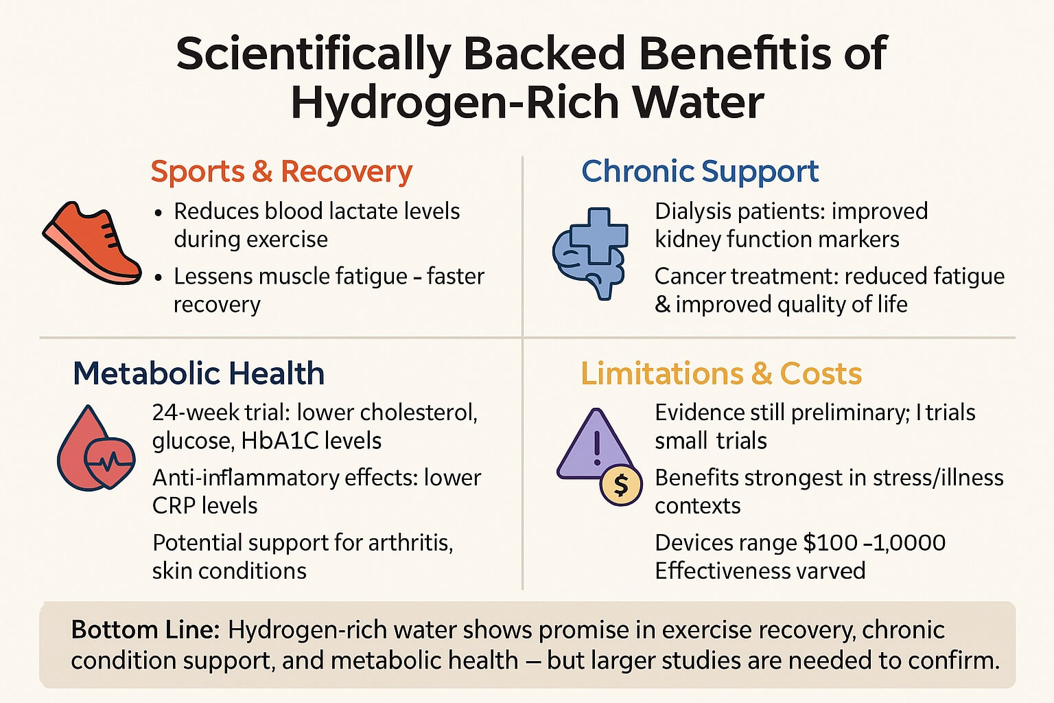 The Promise of Hydrogen-Rich Water: A Selective Antioxidant for Everyday Health